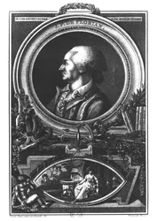 Jean-Pierre Claris de Florian (1755-94) engraved by Massol, 1785